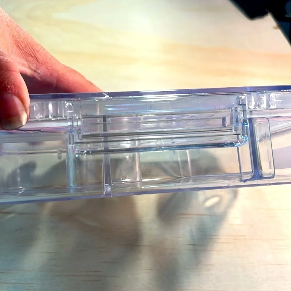 Smiggle Clear Decorative Snack/Lunch Box